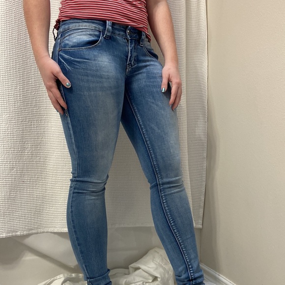 Rubberband Stretch Jeans Womens Rubberband Stretch Sarina Skinny